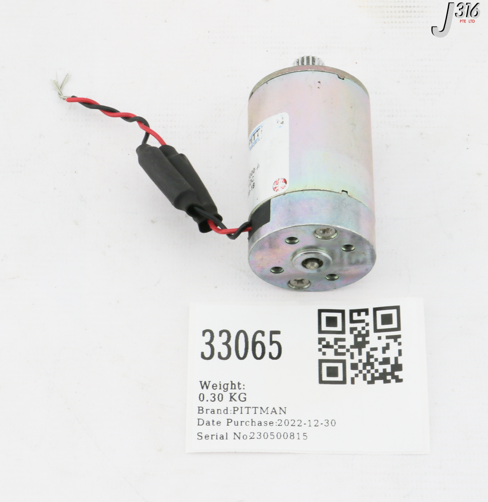 イチ 33065 PITTMAN AMETEK MOTOR, 24 VDC DC040B-3000-A32 | eBay